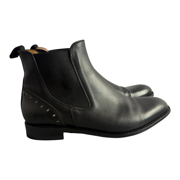 Ariat Benissa Black Leather Bootie Women's Size 11 Made In Spain $399 - Picture 2 of 12
